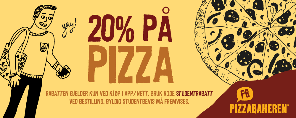 Pizzabakeren Banner
